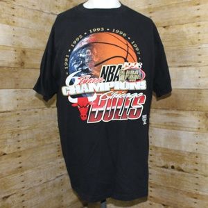Vintage Chicago Bulls 6 Time Champions 1998 Shirt